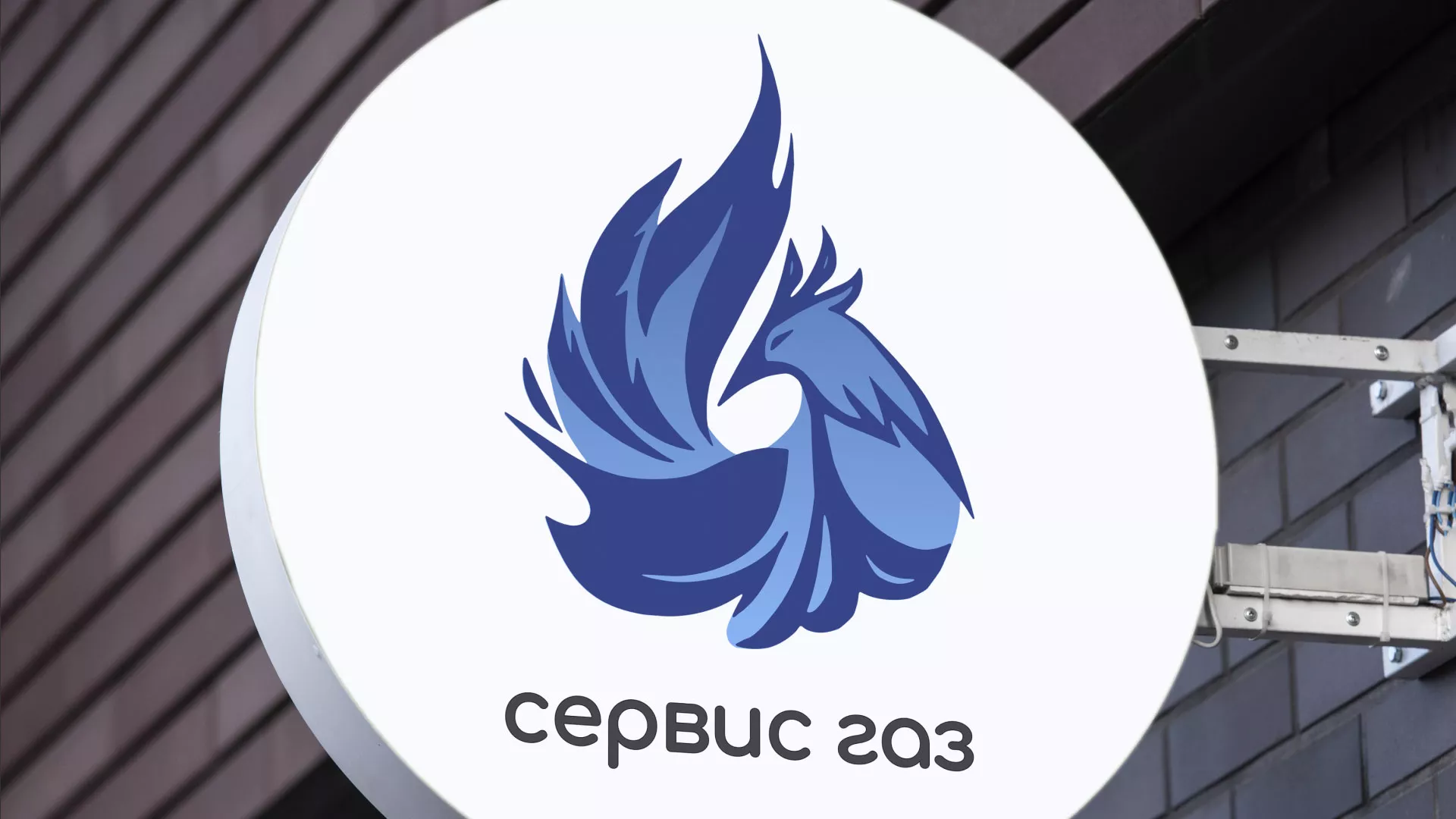 Создание логотипа «Сервис газ» в Ветлуге